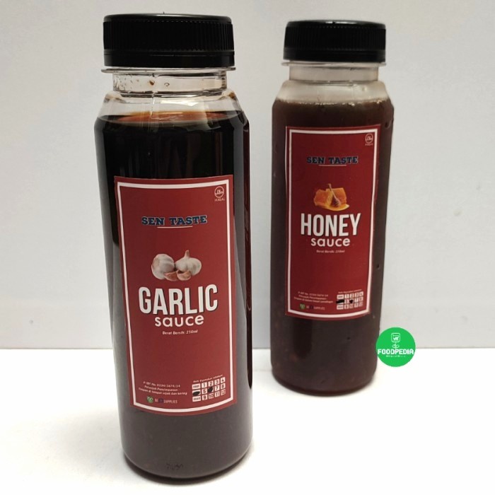 

Bundling Garlic & Honey Sauce 250Ml Saus Ala Pepper Lunch Asin Manis
