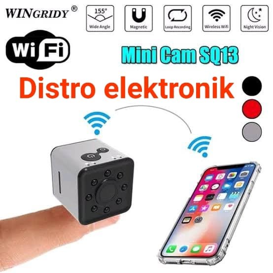 MINI CAMERA WIFI SQ13 WATERPROOF ACTION KAMERA NIGHT VISION 1080P