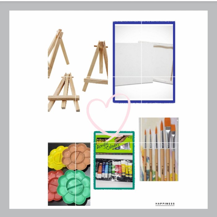 

Paket Murah! Kanvas Lukis 30X30
