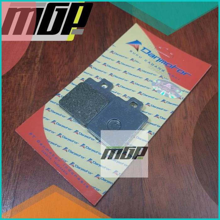 KAMPAS REM BRAKE PAD VESPA PIAGGIO MATIC LE ET4 LX DANMOTOR ORIGINAL 1