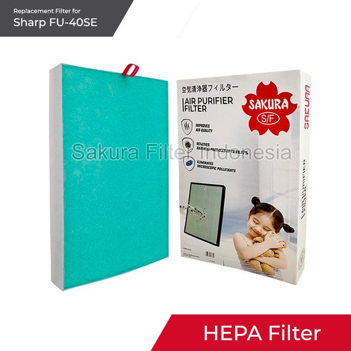 Filter Hepa Sharp Air Purifier Fu-40 Se Sakura Apv-94010 Terlarisss