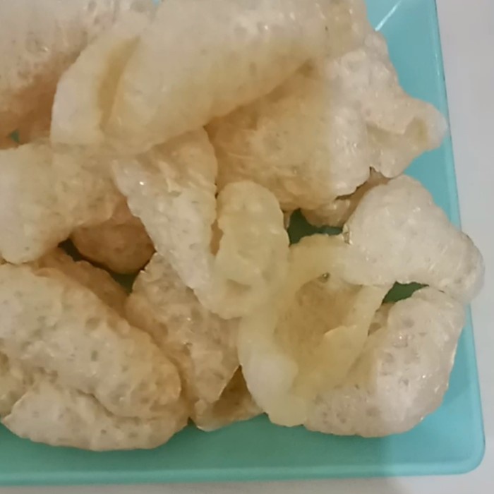 

Kerupuk Kulit Babi R&N Import Mentah 500G Cu Jiu Cha Rambak Premium