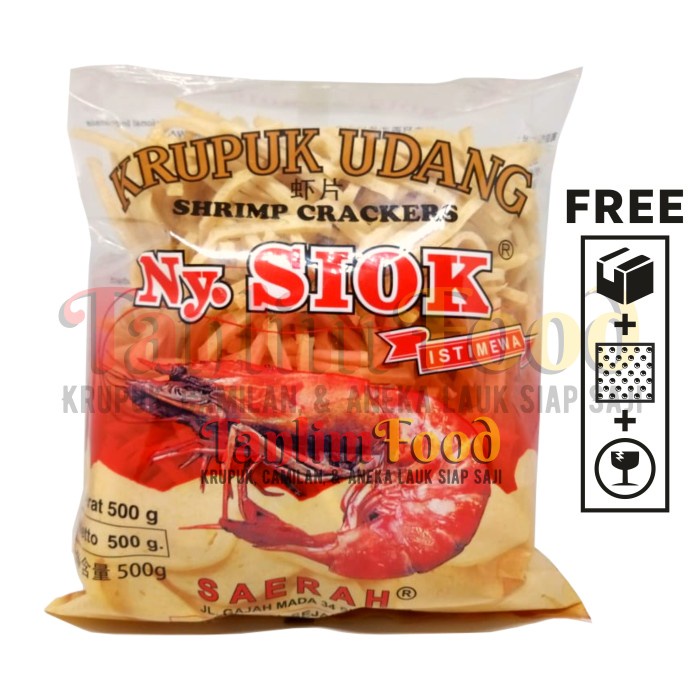 

Kerupuk - Kerupuk / Krupuk Udang Stik Ny Siok 500Gr - Tanlimfood