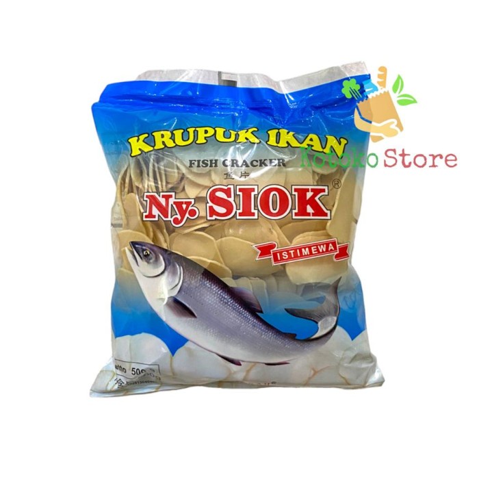 

Kerupuk - Kerupuk Ikan Ny. Siok 500Gr