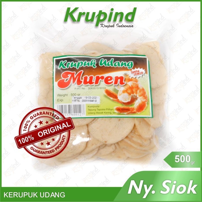 

Kerupuk - Krupuk / Kerupuk Udang Muren - Krupind Tbk
