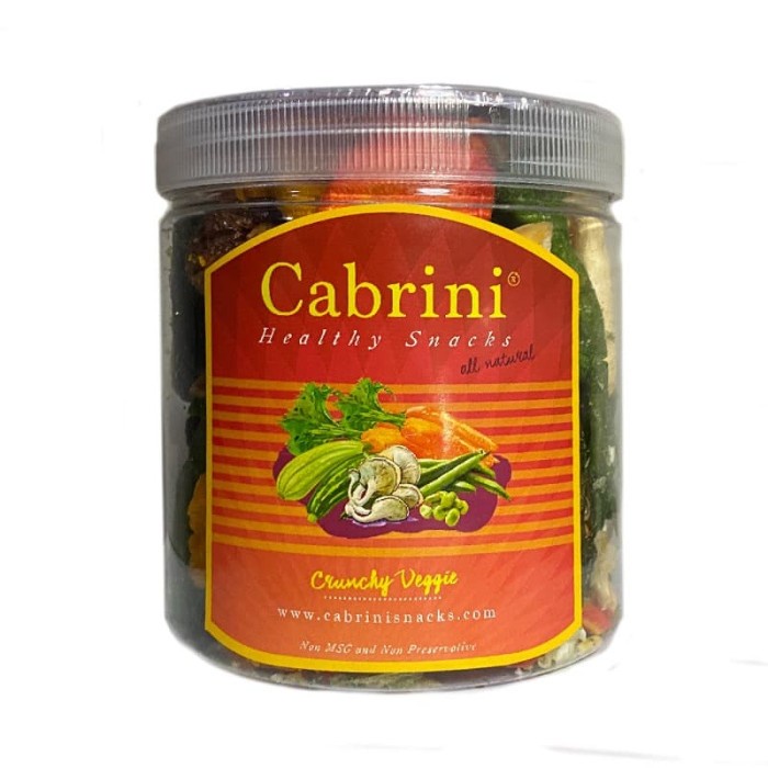 

Keripik - Cabrini Healthy Snacks - Crunchy Veggie (500 Ml) Keripik Sayur Premium