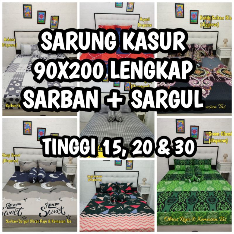 SPRE RESLETING 90X200   Sarung kasur, Sarung kasur busa resleting, Urung kasur busa resleting,  Saru