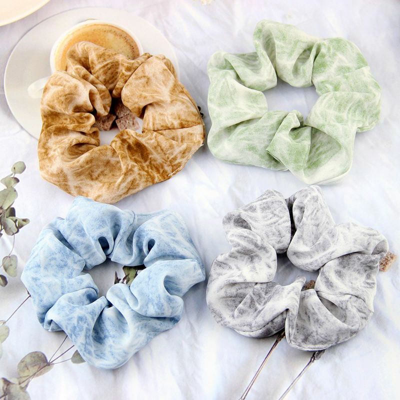 R99 Scrunchie ikat rambut tiedye