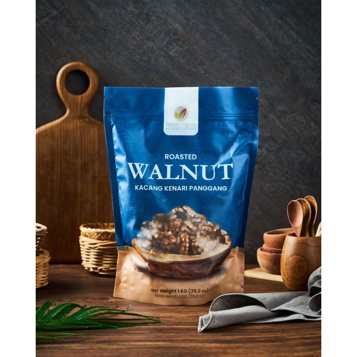 

Kacang - Roasted Walnut 1Kg / Kacang Kenari Panggang 1Kg