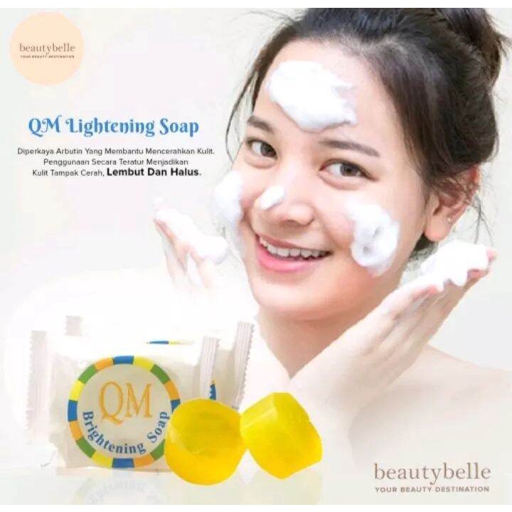 Sabun muka qm glowing original asli BPOM