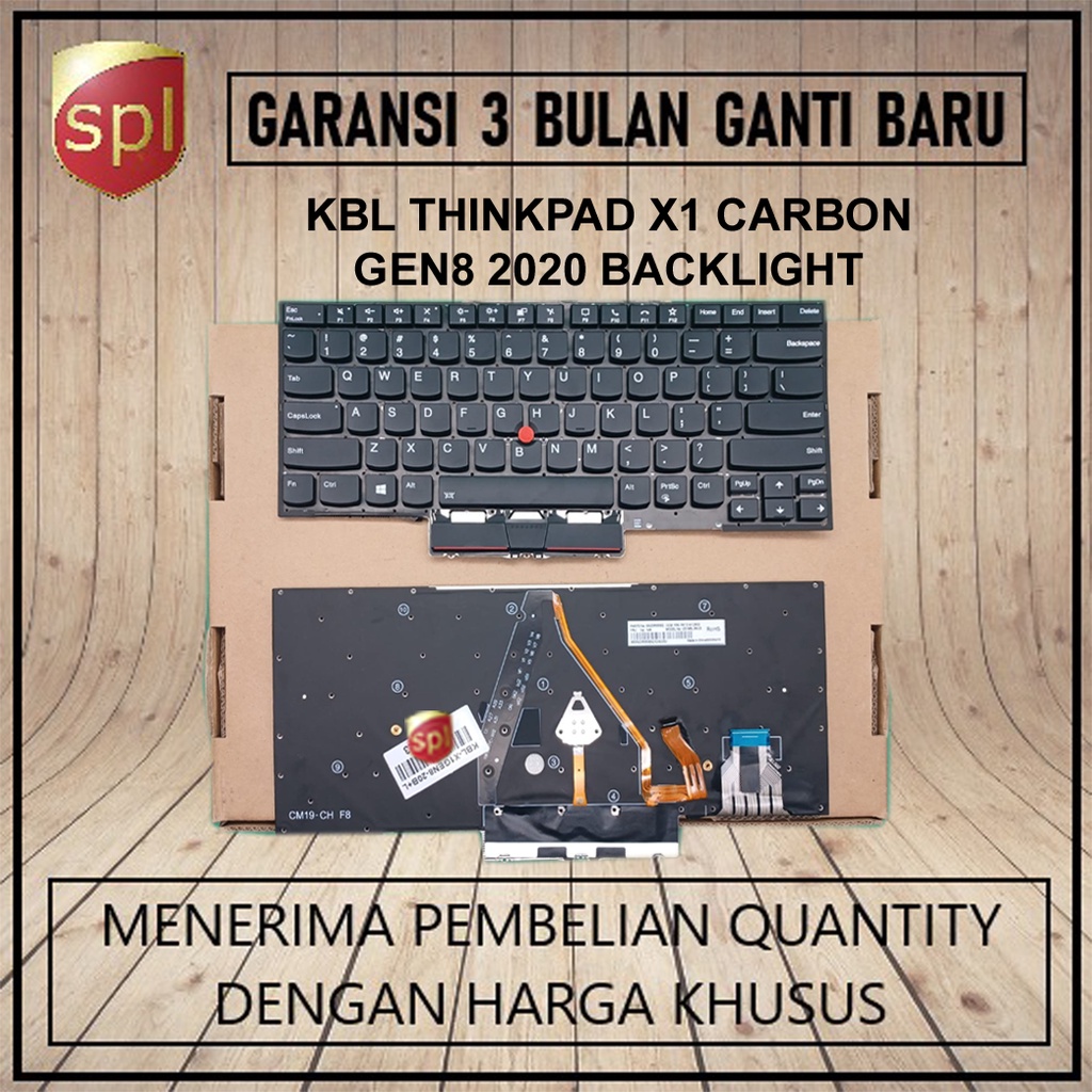 Keyboard Lenovo Thinkpad X1 Carbon GEN8 2020 Pointer Backlite