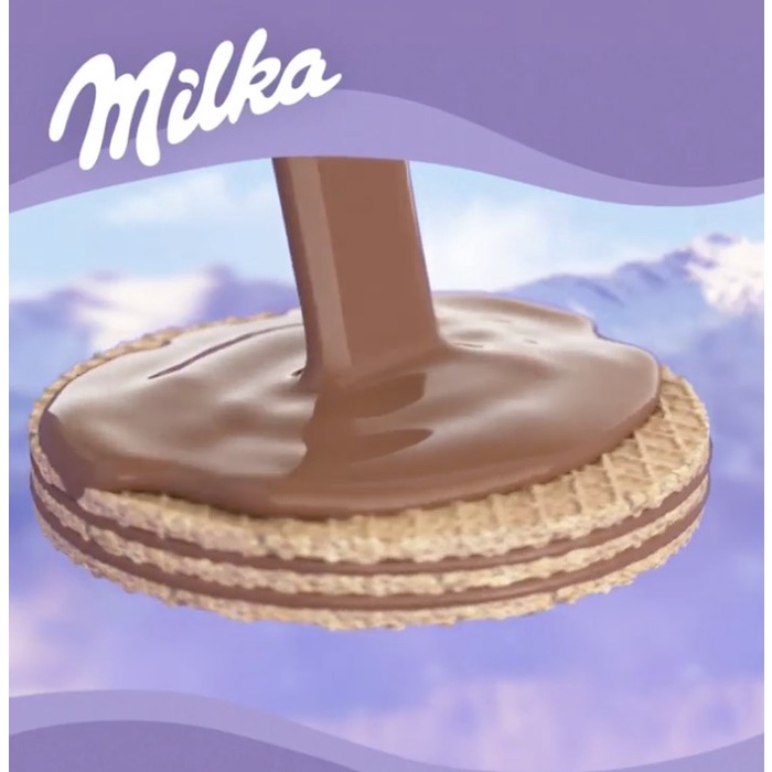 

Biskuit Wafer - Barang Terlaris Milka Choco Wafer Pouch 360 Gr Biscuit Collection (