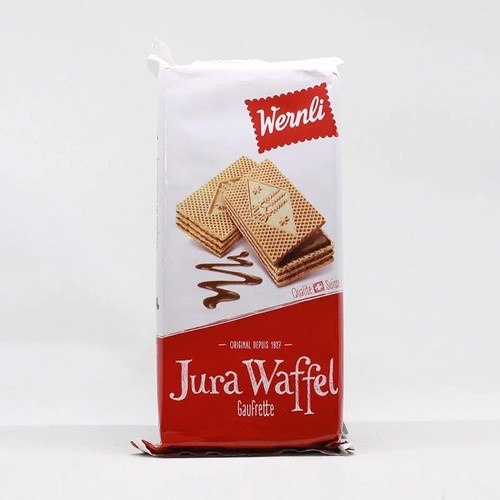 

Biskuit Wafer - Wernli Jura Waffel 250Gram Import Swiss Biscuit Wafer Swiss