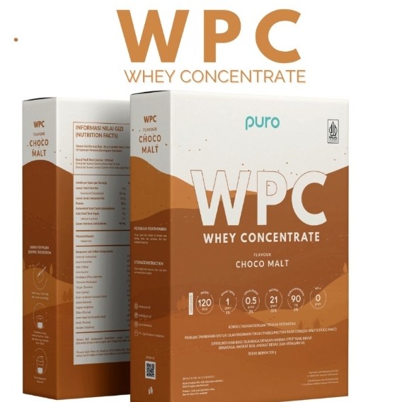 PURO WPRO W PRO 300g - Grassfed Whey Protein 300 g gram BPOM HALAL