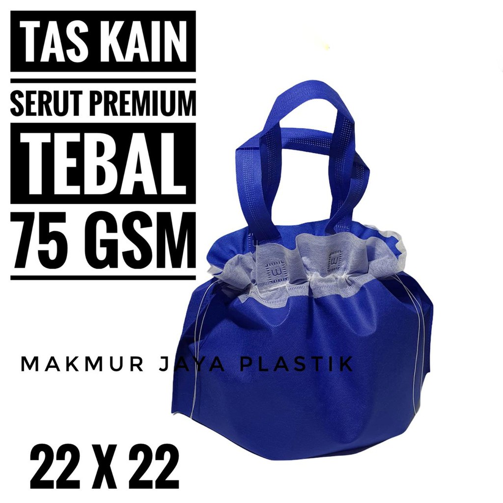 

[ Serut 22 - 12 Pc ] Tas Goodie Bag Dus Besek Hajatan 22 X 22