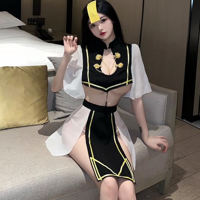 Lingerie Sexy Hot Binal Cosplay Vampire Hantu China full set 2752