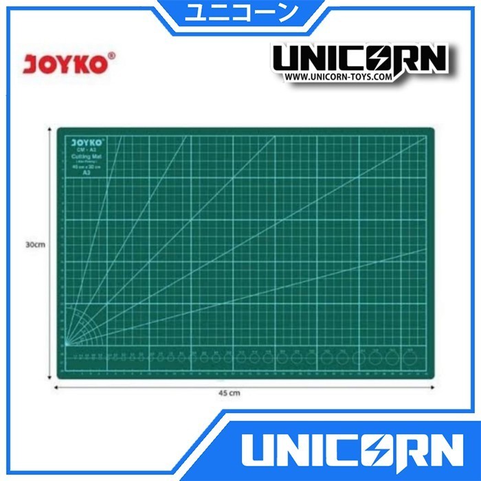 

Cutting Mat A3 / Alas Potong Decal Pla Plate Dan Part Gundam Model Kit