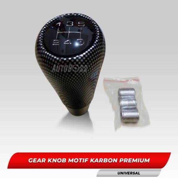 gear shift knob motif Carbon mobil Suzuki Ertiga Ayo Order