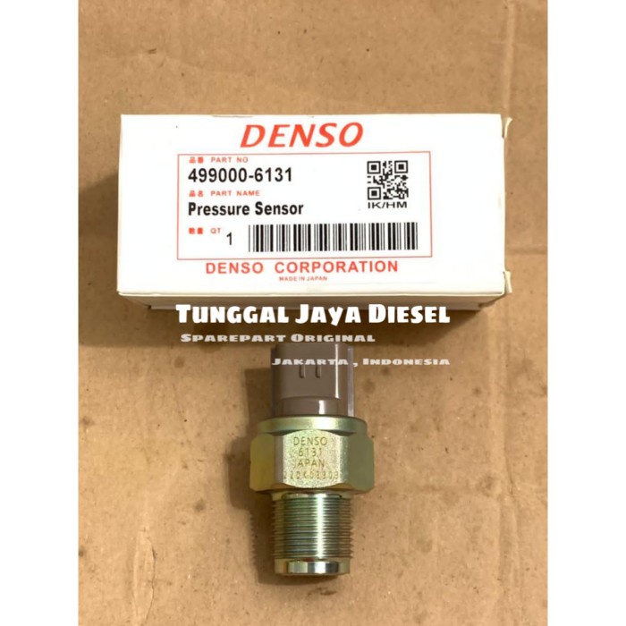 Sensor Pressure Common Rail SK200-8 Kobelco J05E 499000-6131 DENSO OEM