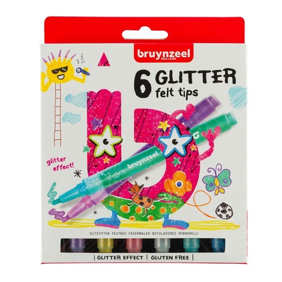 

Terbaru Bruynzeel Glitter Felt Tip Set 6 Colours Promo Terlaris