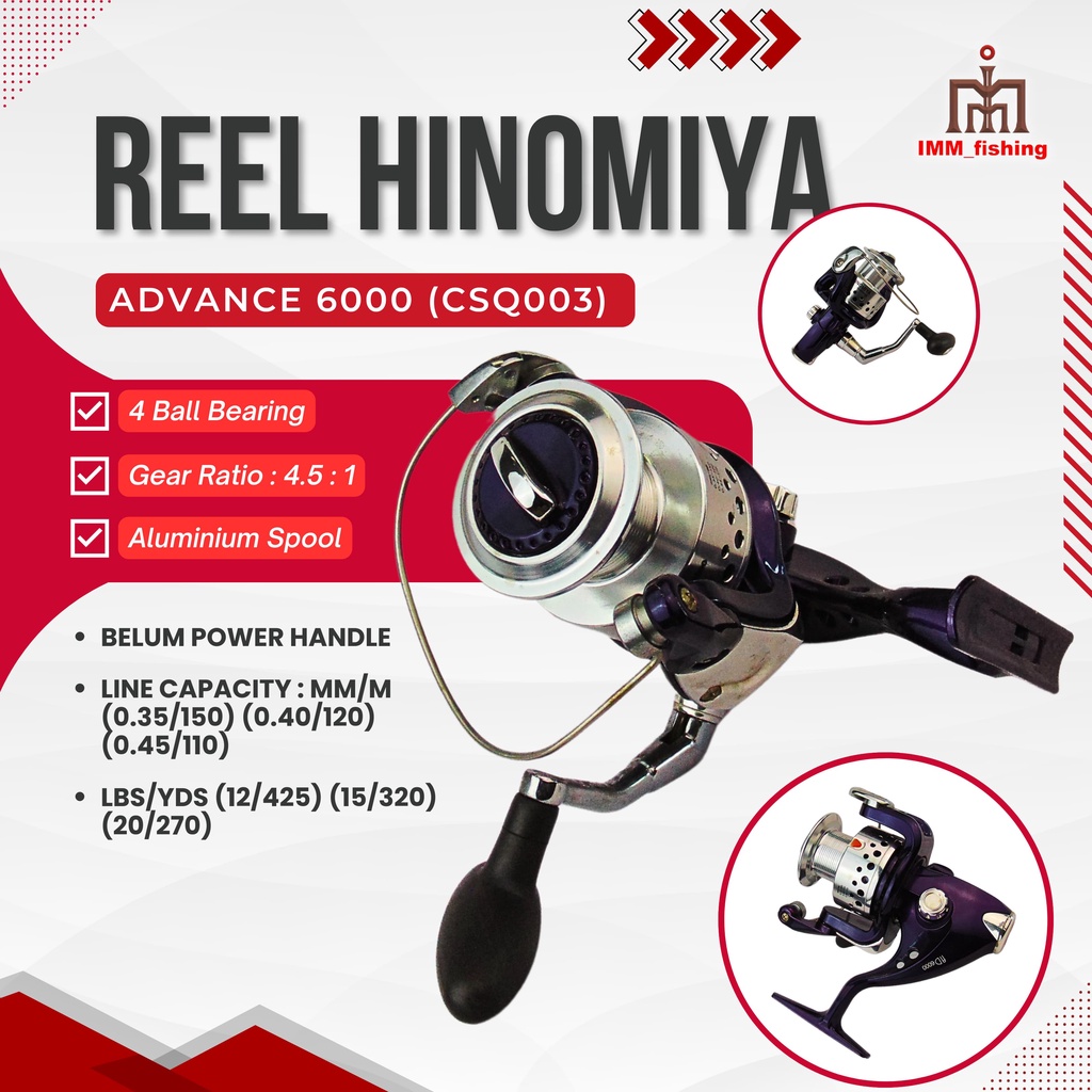REEL HINOMIYA ADVANCE 2000 | 6000