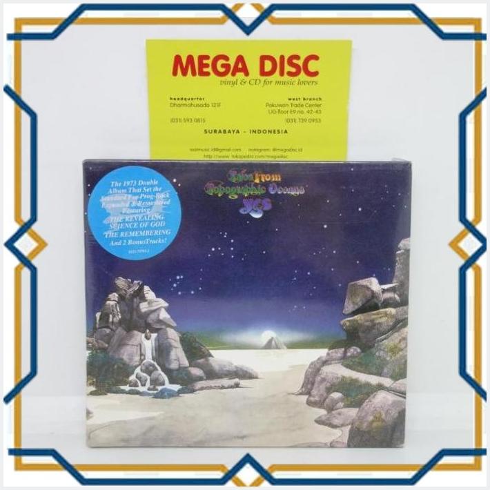 [MDC] CD YES TALES FROM TOPOGRAPHIC OCEANS ALBUM AUDIO MUSIC 2CD