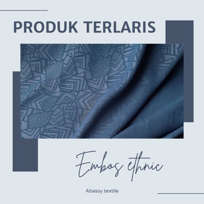 kain embos ethnic - kain wolfis embos motif ethnic - kain embos - embos