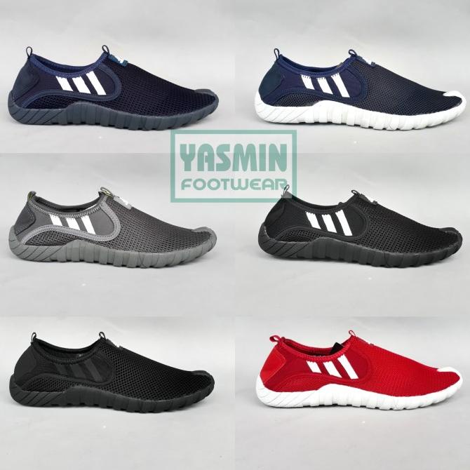 Ready Sepatu Santai Adidas Jawpaw Slip On Pria Hq / Sepatu Sepeda Casual Berkualitas