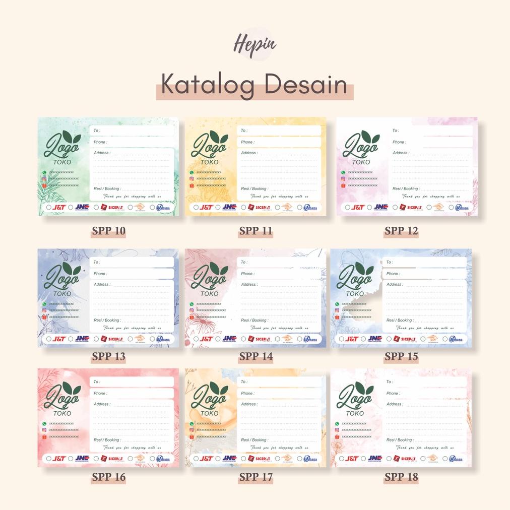 

Stiker Alamat Olshop Tema POWDER PASTEL - Stiker Resi Pengiriman Online Shop