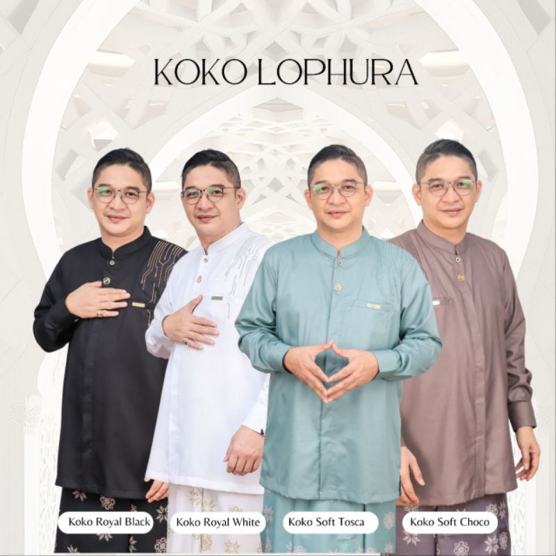 Pre Order (PO) | KOKO LOPHURA BORDIR By WNJ.id | Koko Remaja dan Dewasa | Koko Couple | WNJ Luxury |