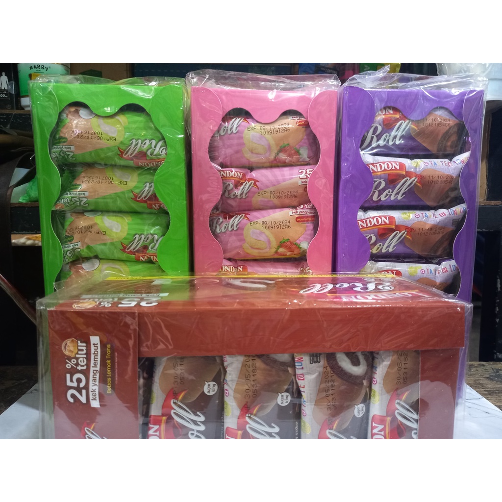 

KUE GULUNG LONDON ROLL CAKE MALAYSIA ENAK