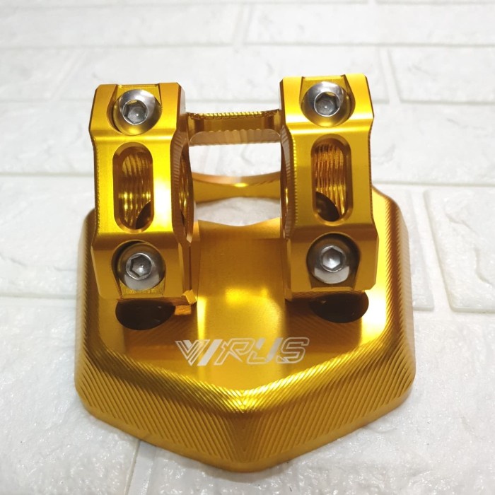 [New] Riser Dudukan Peninggi Stang Nmax N Max Cnc Virus Terbatas