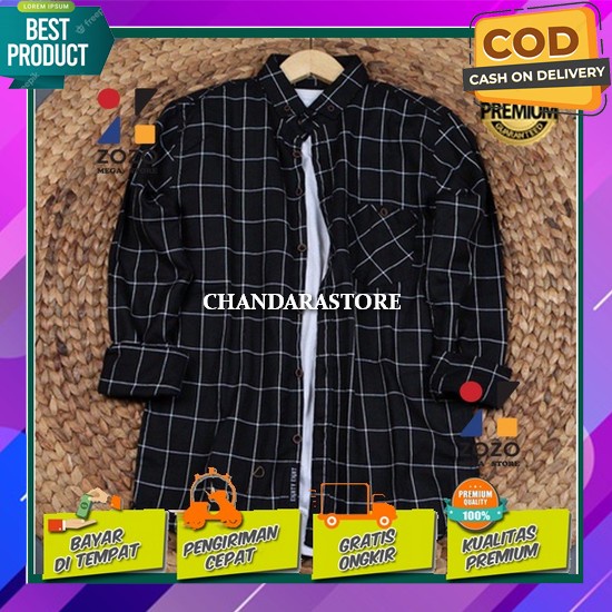 Kemeja Cowok Dewasa Murah Elegan Remaja Mewah Elegan Bordir Kemeja Laki Laki Premium Baju Lengan Pan