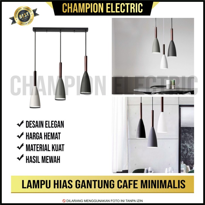lampu hias minimalis gantung dekorasi rumah cafe dapur Murah