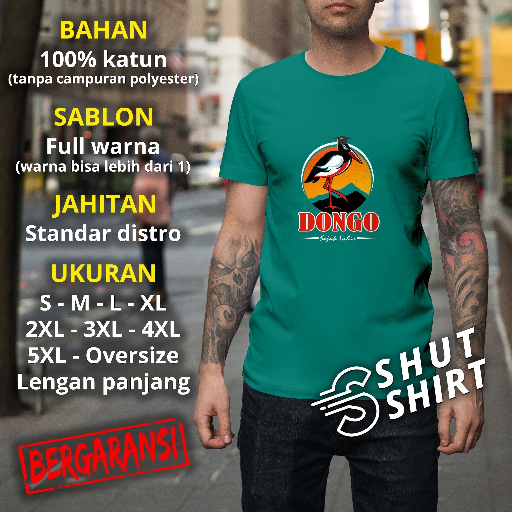 Kaos Distro T Shirt Pria & Wanita Original Size S M L XL & Jumbo Oversize XXL XXXL XXXXL Lengan Panj