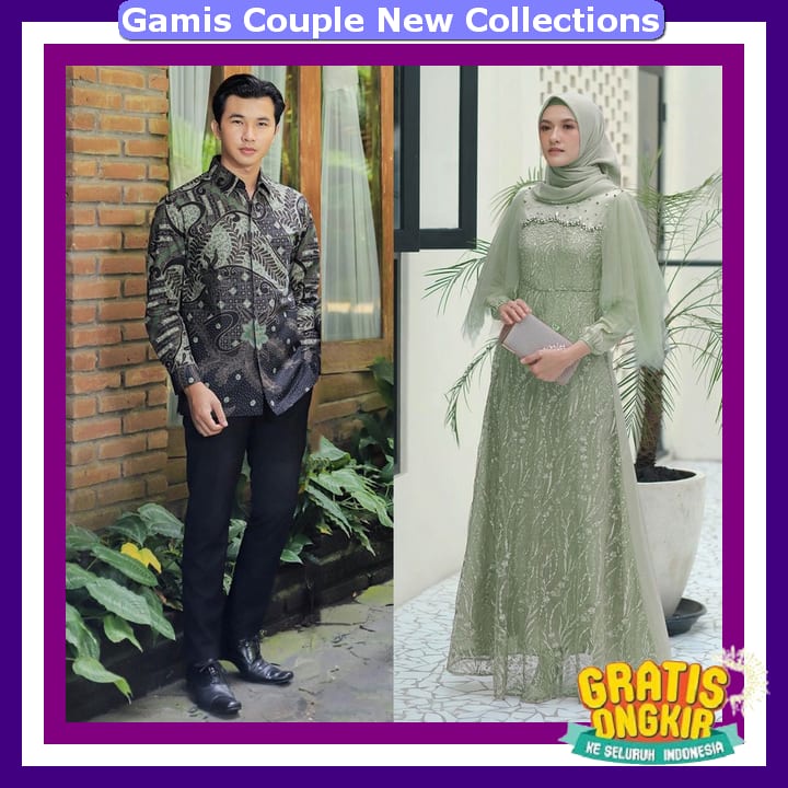 Bju Gumus Kauple Suami Iatri Kekinian Gamis Wanita Jumbo Ld 130 Kekinian Gami Kouple Pasutri Murah P