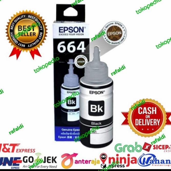 

Promo Tinta Epson 664 Original Black Original