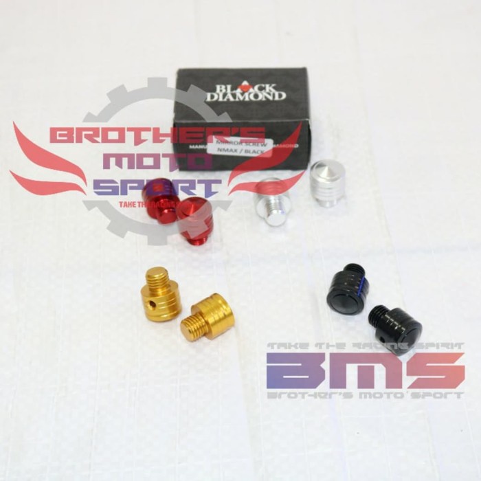 Terbatas Baut Spion Monel Spion Cnc Black Diamond Xmax Nmax Lexi Aerox Nmax New High Quality