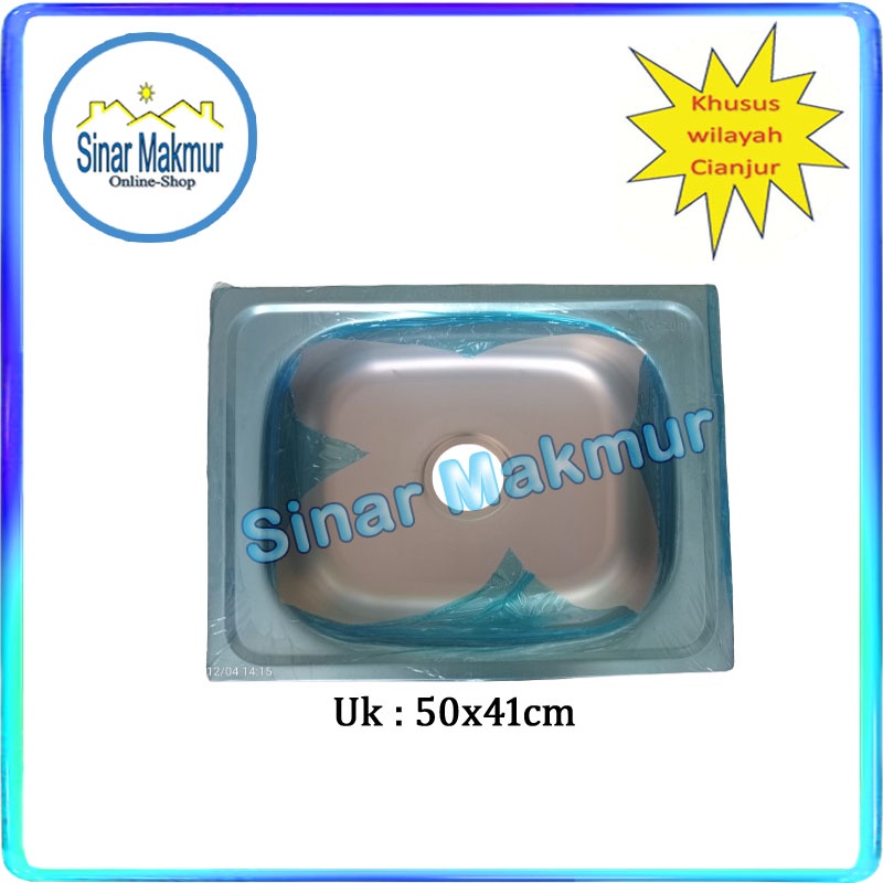 Bak Cuci Piring Kitchen Sink Wastafel Dapur Kotak