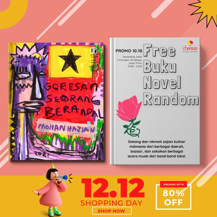 Promo Buku Self Imrpovement : Buku Goresan Seorang Berandal Mohan Hazian
