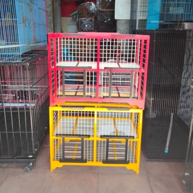 Promo Kandang Burung Dara Jemur 4 Pintu Jari Jari Fiber