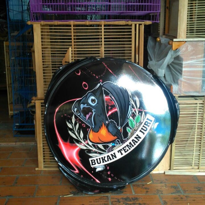 Promo Tebok Kandang Murai No 2 Pvc Motif Gambar