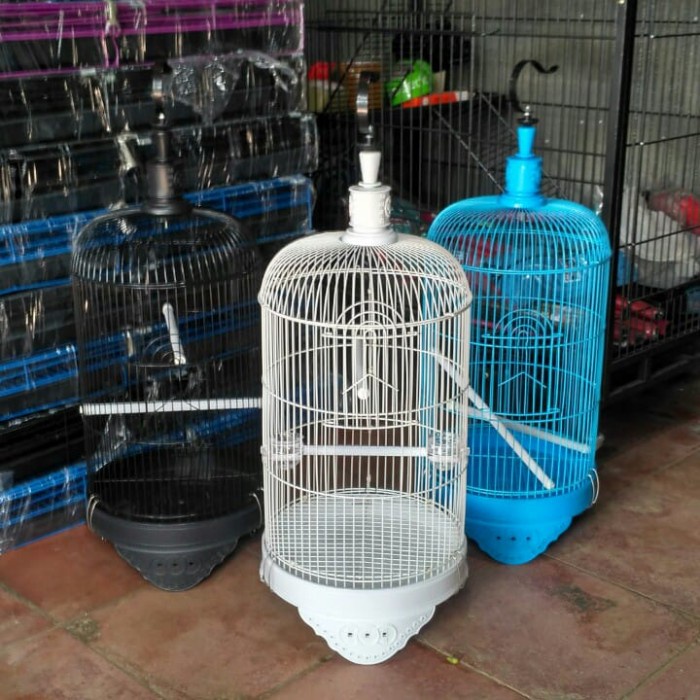 Promo Kandang Burung Besi Bulat Kecil Import