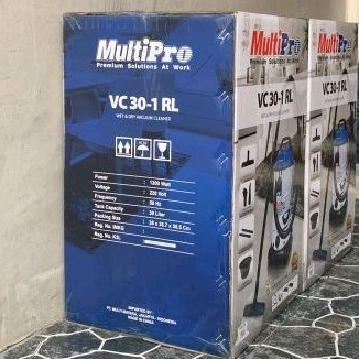 Mesin Vacuum Cleaner 30 Liter Multipro Vc30-1Rl Vakum Yedot Debu 30Liter Vc 30 - 1 Rl Sedot Debu