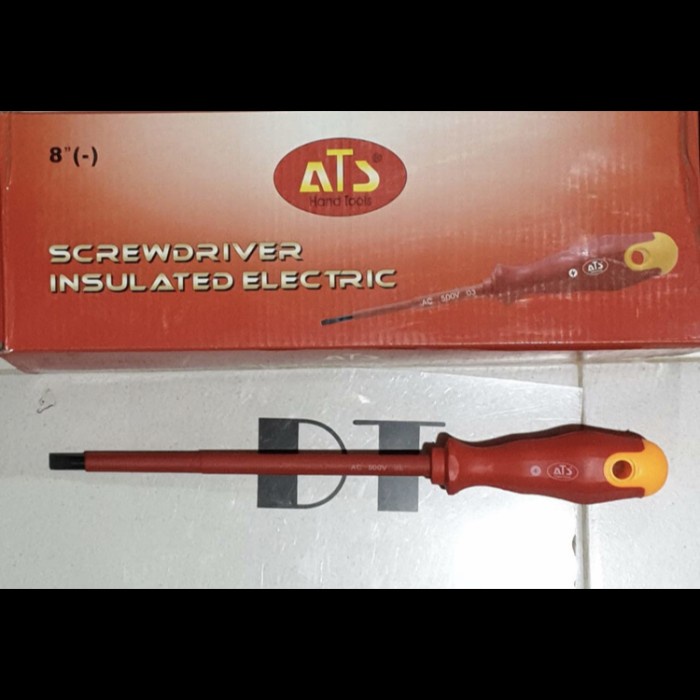 Obeng Elektrik Ats 8In (-) Obeng Listrik 8 Minus Electric Screwdriver Ternampoll