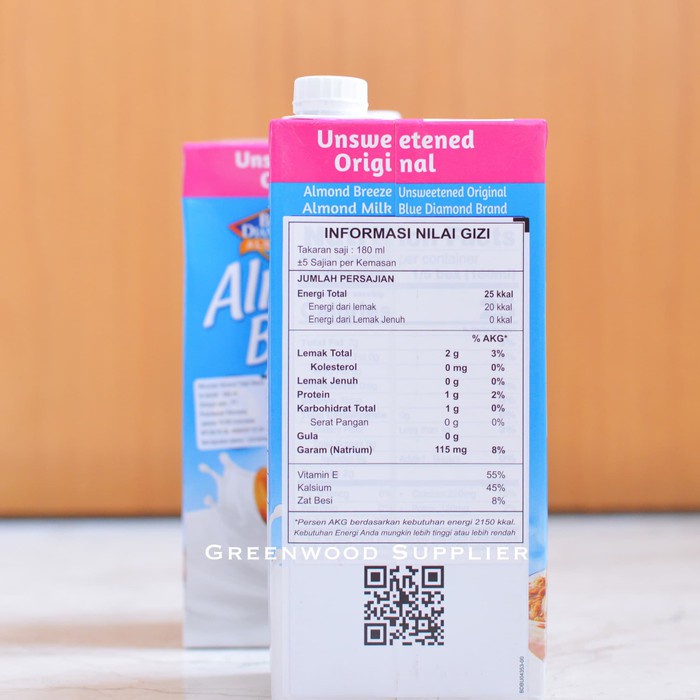 

Blue Diamond Almond Lk - Unsweetened 1Lt