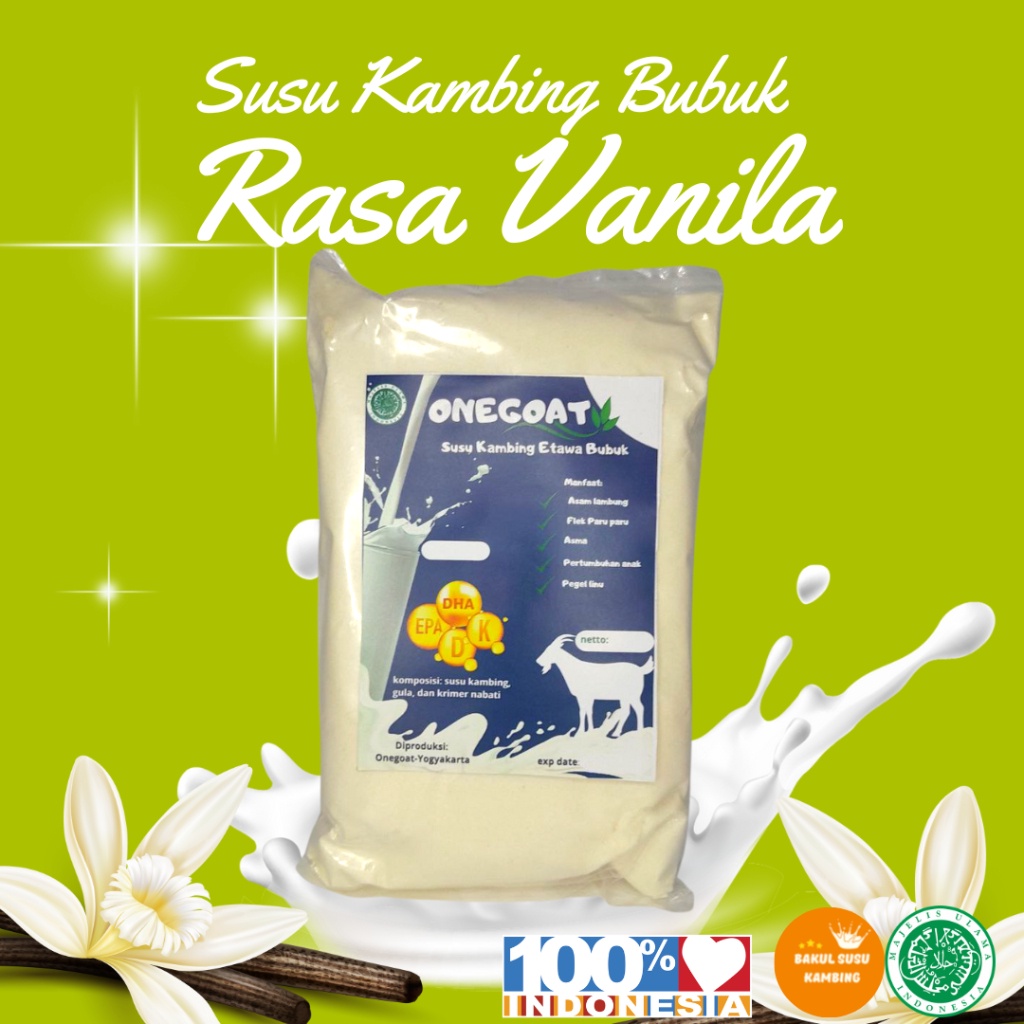 

Susu Kambing Etawa 1Kg Goat Lk Powder Untuk Derita Asam Lambung Dan Pernapasan
