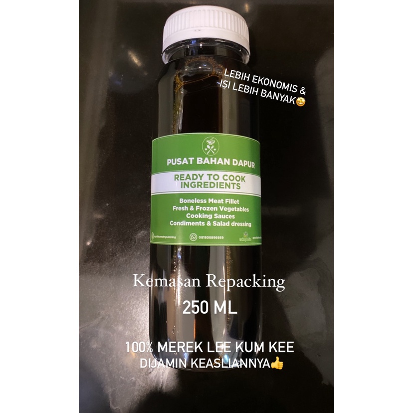 

Nyak Wijen Repaing Merek Lee Kum Kee Kemasan 250Ml
