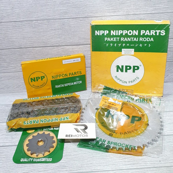 Gear Gir Set Gearset Girset Klx 150 14-37T Ori Asli Npp