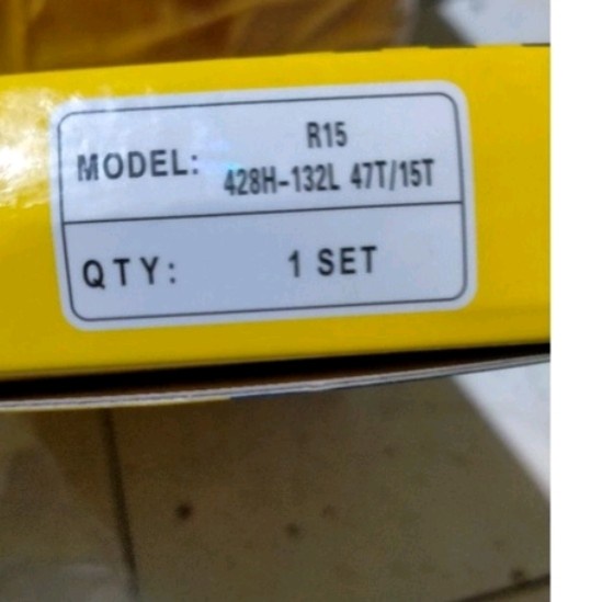 Gear Paket Gir Set R15 V2 Merk Fukukawa